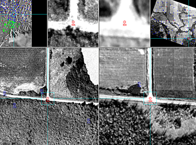 1998 and 1938: Using orthorectification software